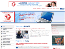 Tablet Screenshot of elinet.com